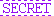 [STAMP] SECRET PURPLE PIXELS