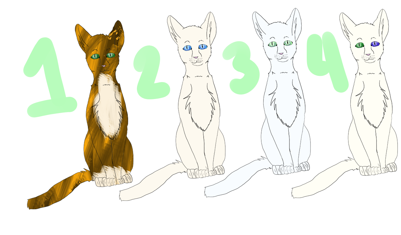 genetically accurate warriors: bluestar edition!