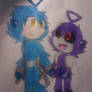 yice and yinky my two's OC's