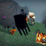 Minecraft - Attaque d'Enderman :o !