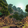 Minecraft - Une foret sur une montagne !