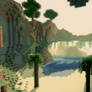 Minecraft - Une plage de reve !