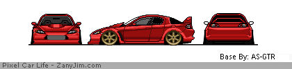 Pixel Car, Mazda Rx-8