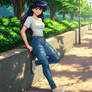S-A + Kagome Fan Art #0009