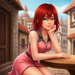 S-A + Kairi Fan Art #0005