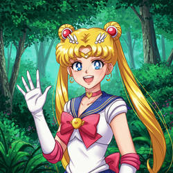 S-A + Usagi Fan Art #0001