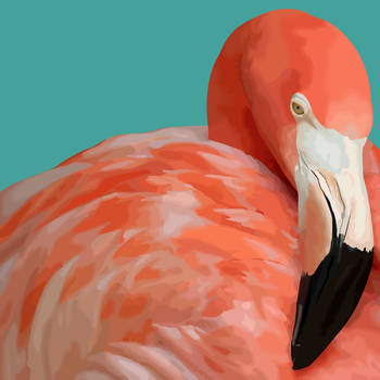 Flamingo Vexel by ElizabethParkin