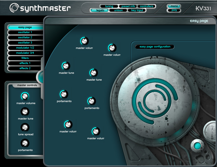 Synthmaster - Easy Page