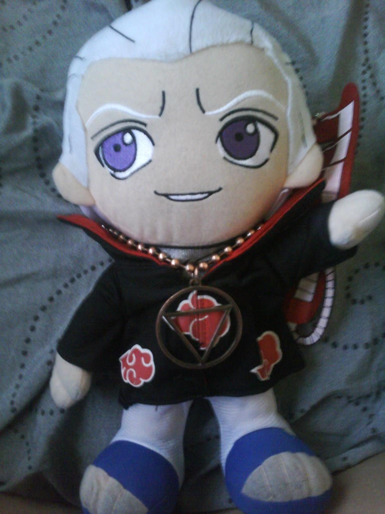 My Hidan plushie by fuzzball17 on DeviantArt