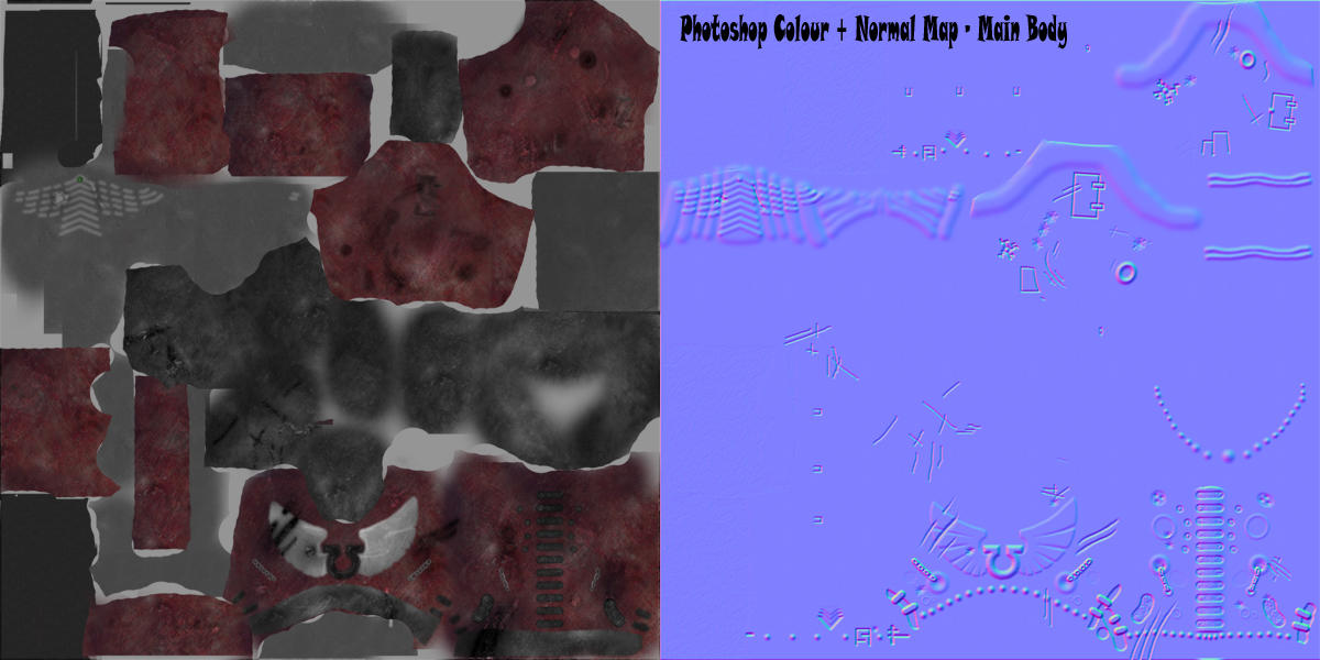 Texture Projection Body body texture Photoshop by Conglaci on DeviantArt