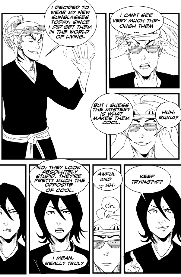 Rukia Is Honest-Shutter Shades