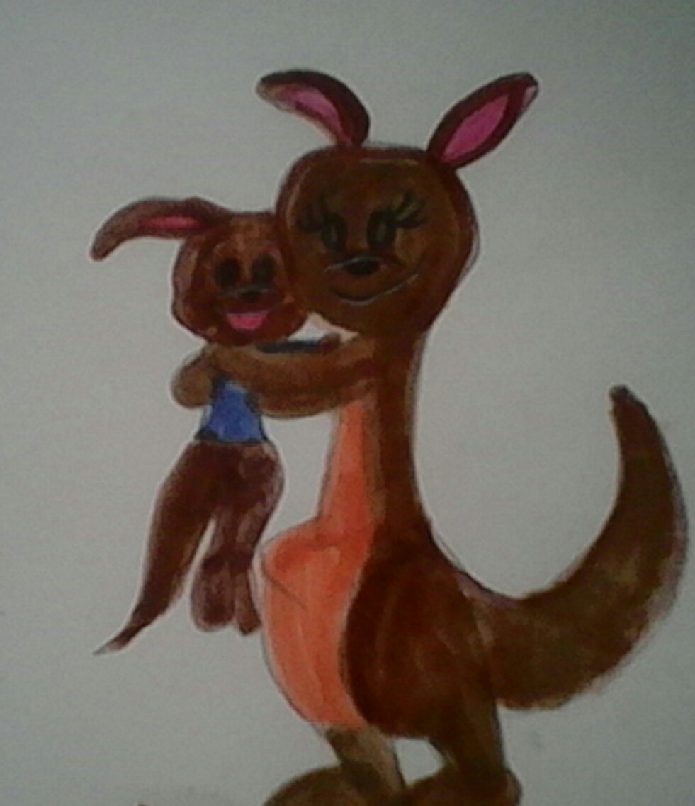 Kanga and Roo by MIXTOONS on DeviantArt