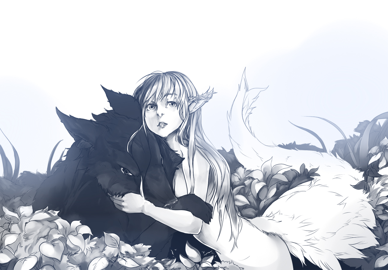 Experiment lady and the  Wolf