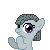 Clapping Pony Icon - Inky by Comeha