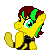 Clapping Pony Icon - Trainman