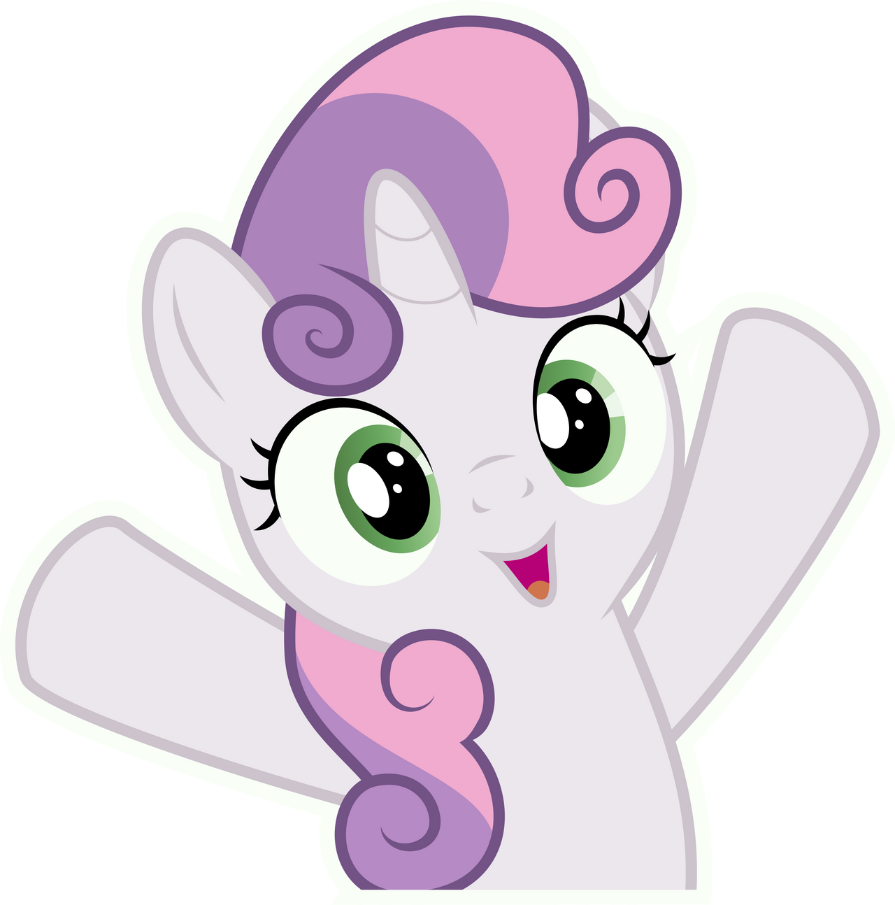 Pretty Pog Sweetie Pog Sticker by Comeha on DeviantArt