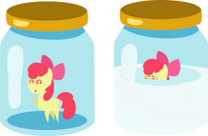 Figurine Jars - Apple Bloom