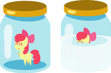 Figurine Jars - Apple Bloom