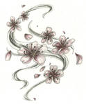 My Cherry Blossom Tattoo by Sablewynd
