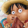 Luffy Eating