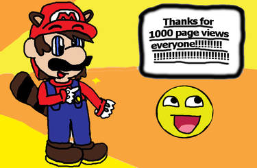 Thanks for 1000 page views