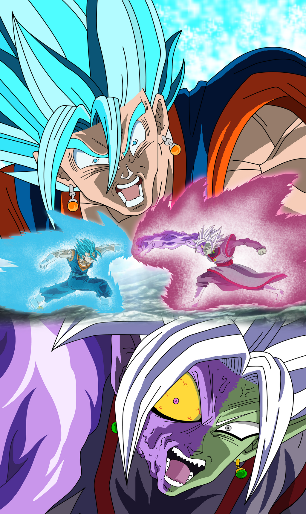 Vegito Vs Zamasu By DFJonesArt On DeviantArt vegito-vs-zamasu-by-dfjonesart-on-deviantart