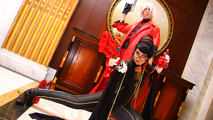 Bayonetta and danta