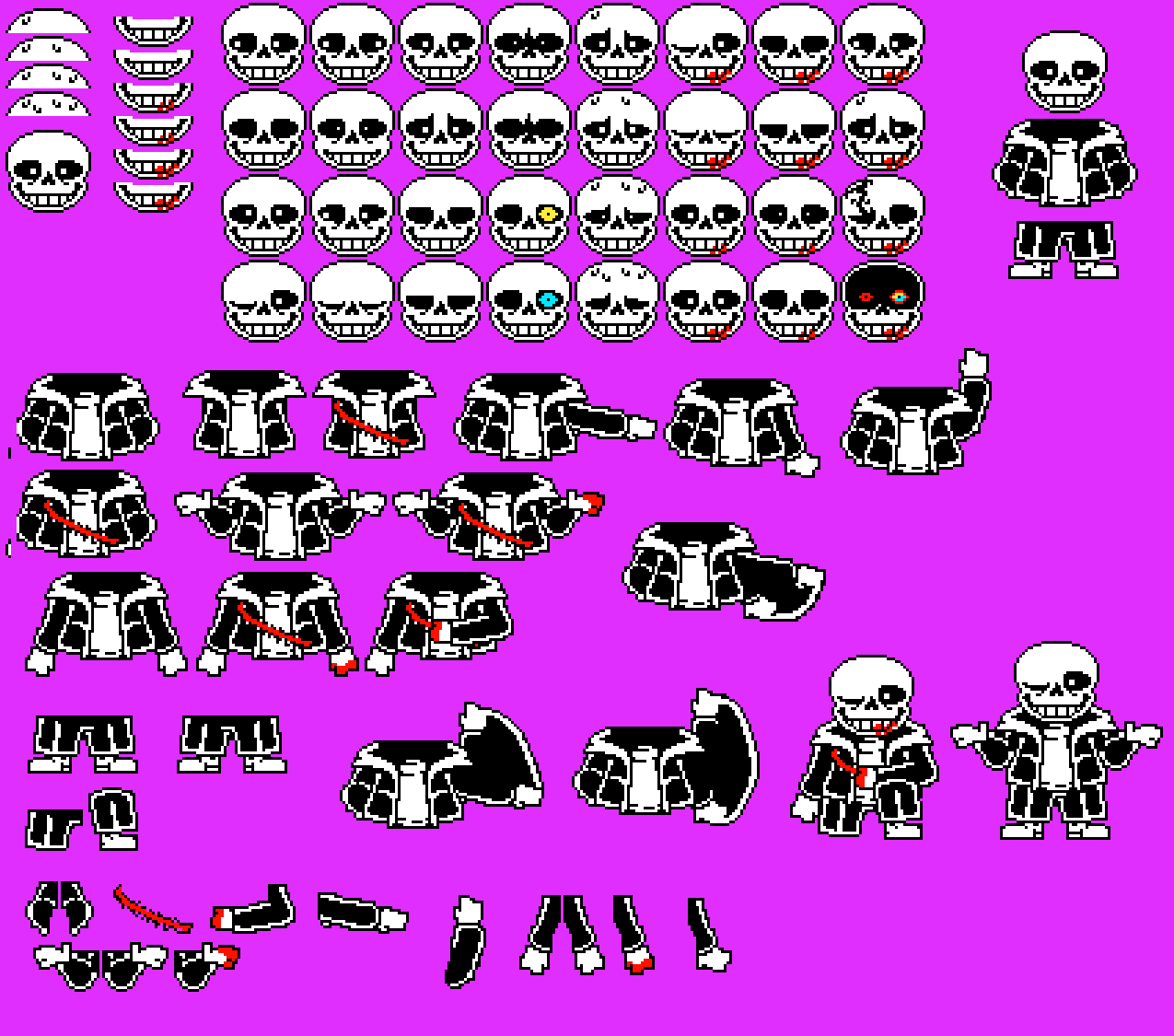 Voidentale Sans Battle Sprite  Undertale, Sprite, Deviantart