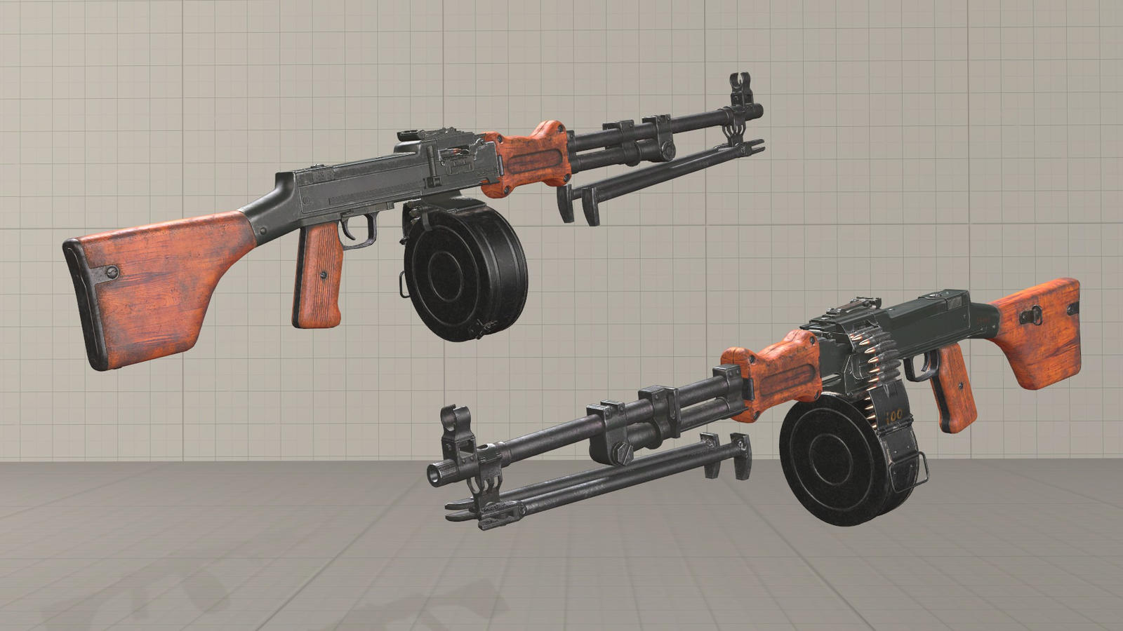 Modern Warfare Remastered Degtyaryov RPD by Portugueseotaku on DeviantArt