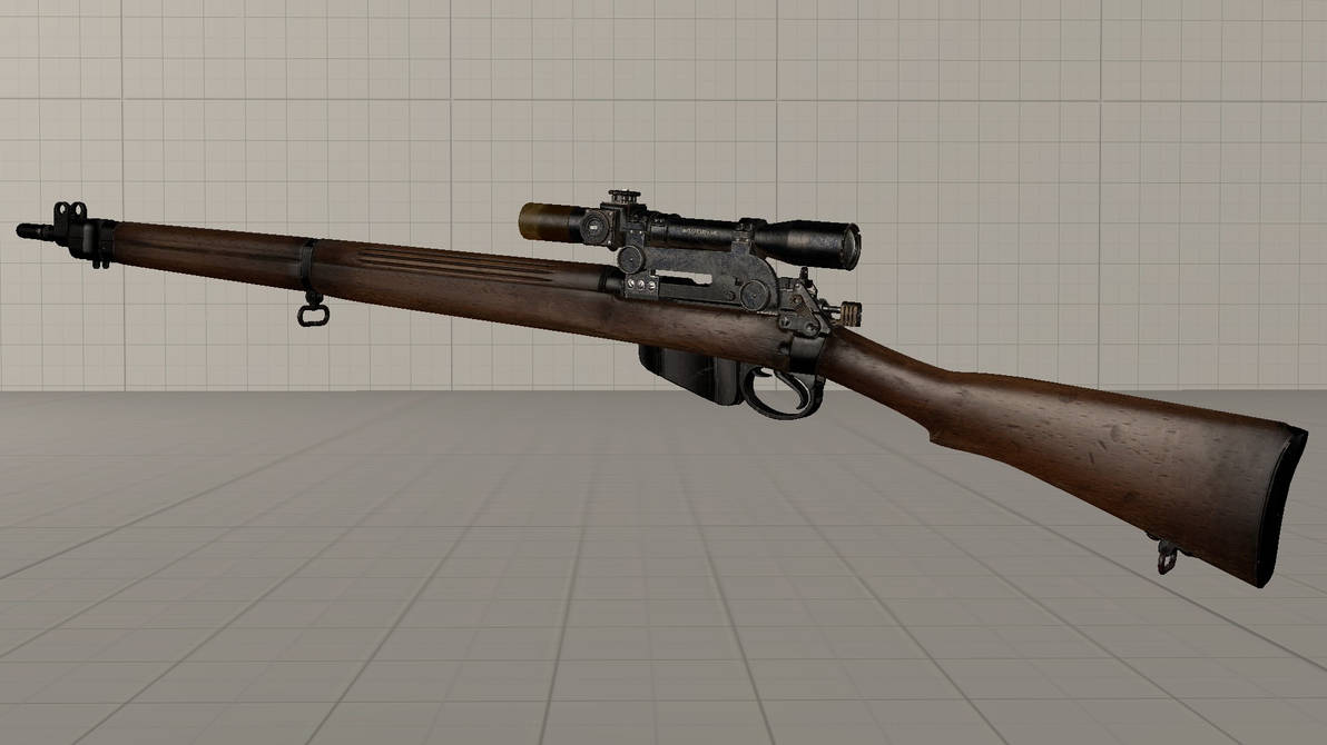CoD WW2 Lee-Enfield SMLE No.4 Mk.I (T) by Portugueseotaku on DeviantArt
