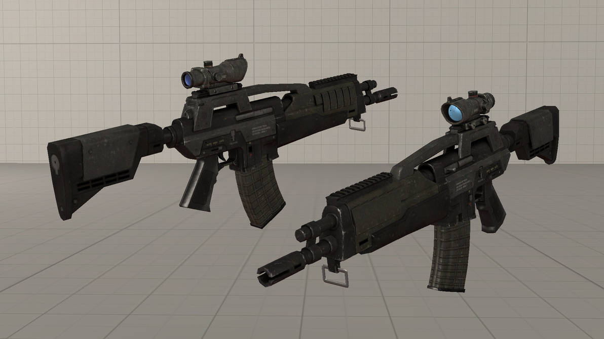 FEAR 2 Patten PK570A Elite Assault Rifle by Portugueseotaku on DeviantArt
