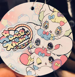 Super cute plush toy tag!