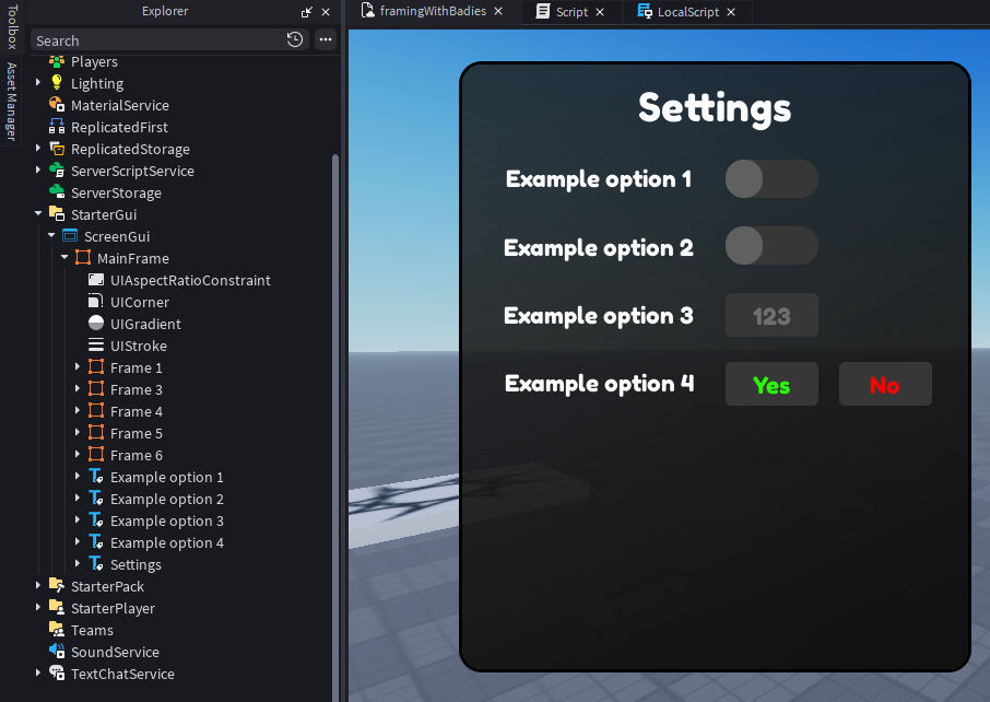 Roblox Setting Example Roblox Settings Menu Idea by RedLine1212 on DeviantArt