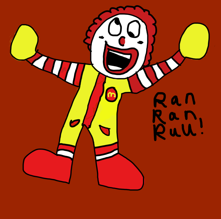 Ronald McDonald's Ran Ran Ruu by SupahDonarudo on DeviantArt