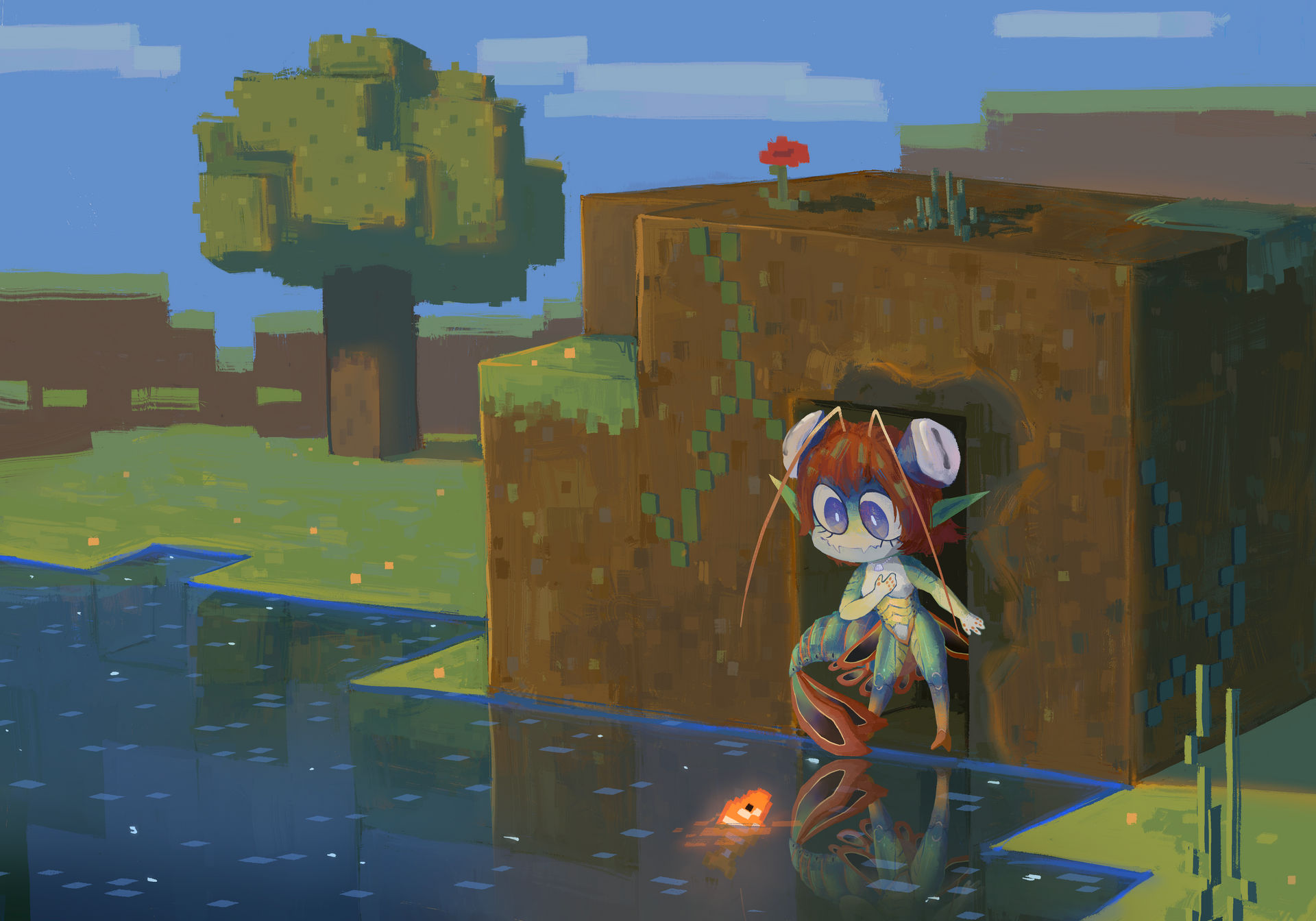 Anoymouse Fish Fish! by EvTheAlien on DeviantArt