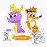 Crash vs Spyro