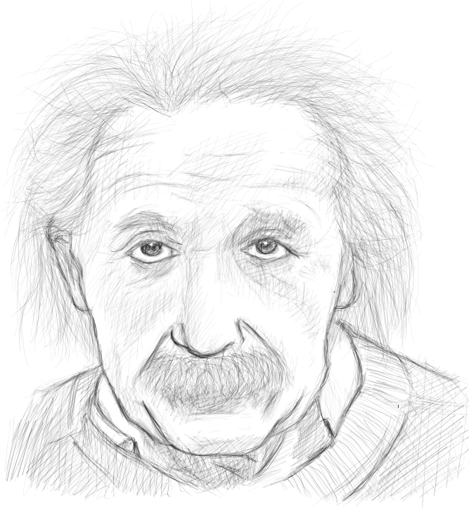 Albert Einstein by thejusticeyouaskfor on DeviantArt