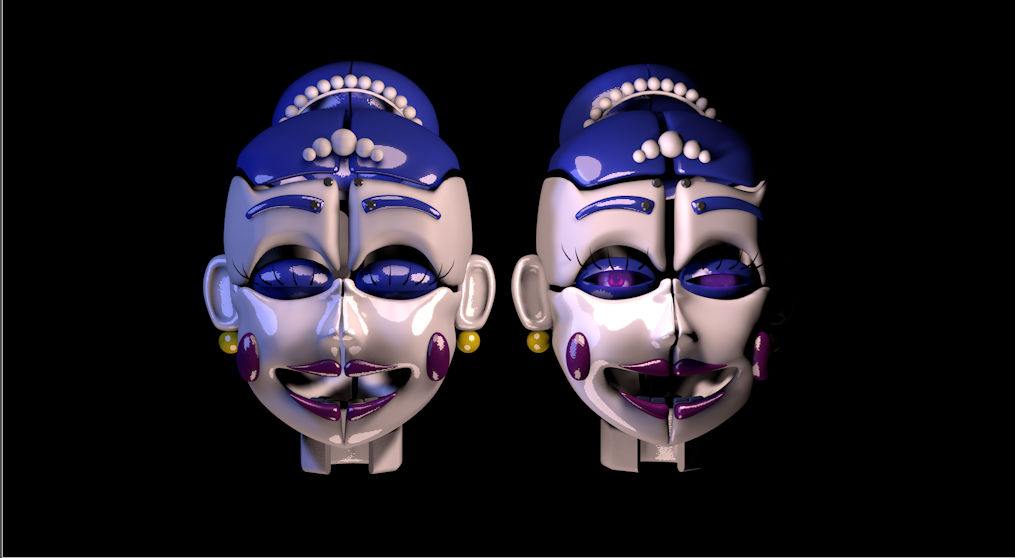 Cinema 4D 3D Ballora Model by WolFieX95 on DeviantArt