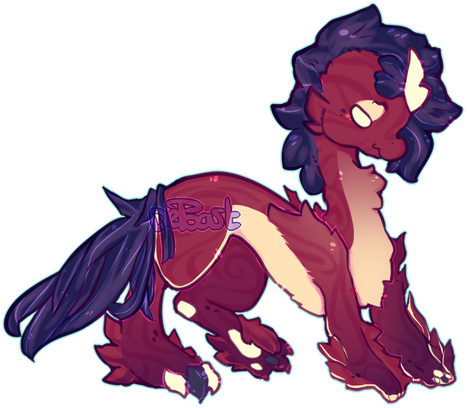 NOM Species - Ivory Carmine Adopt (open!)