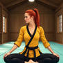 Black Belt Redhead