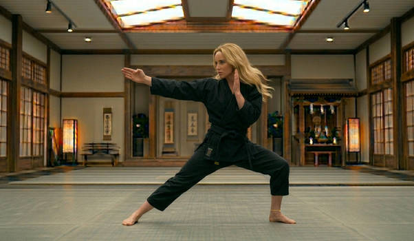Celebrity Karate - Caity Lotz