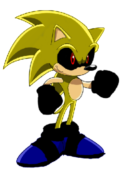 Reverse Sonic idle png by Darthwilliusx on DeviantArt