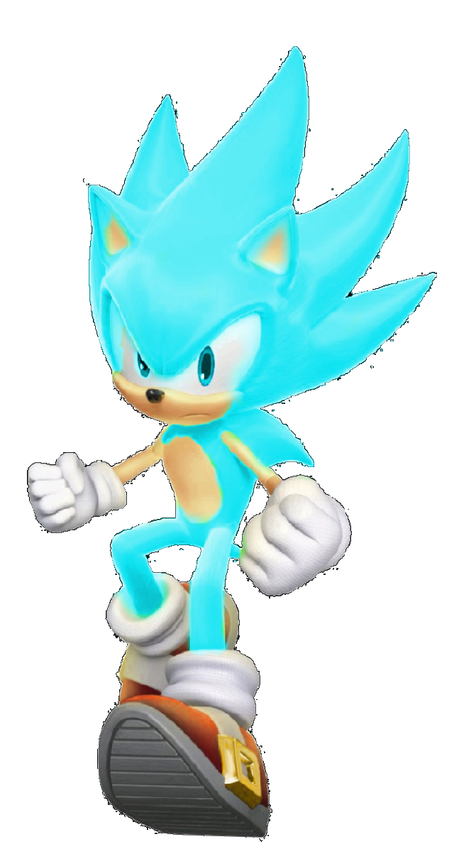 Sonic the Hedgehog Characters on Blue-AXX-74449-4 BLUE