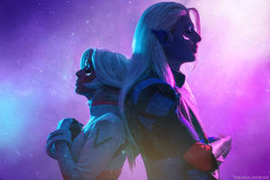 Voltron (LotorxAllura): -Across the stars-