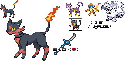 Litty Evolution Litten Final Evolution (Fire/Dark) (Final Version) by Enzo959 on DeviantArt