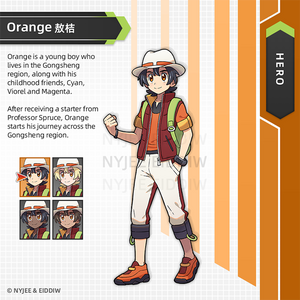 Trainer Orange