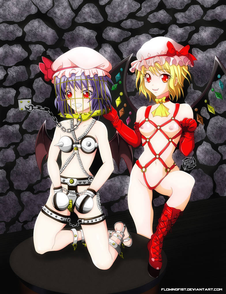 Remillia and Flandre Commision by Flowingfist Remillia and Flandre Commision by Flowingfist