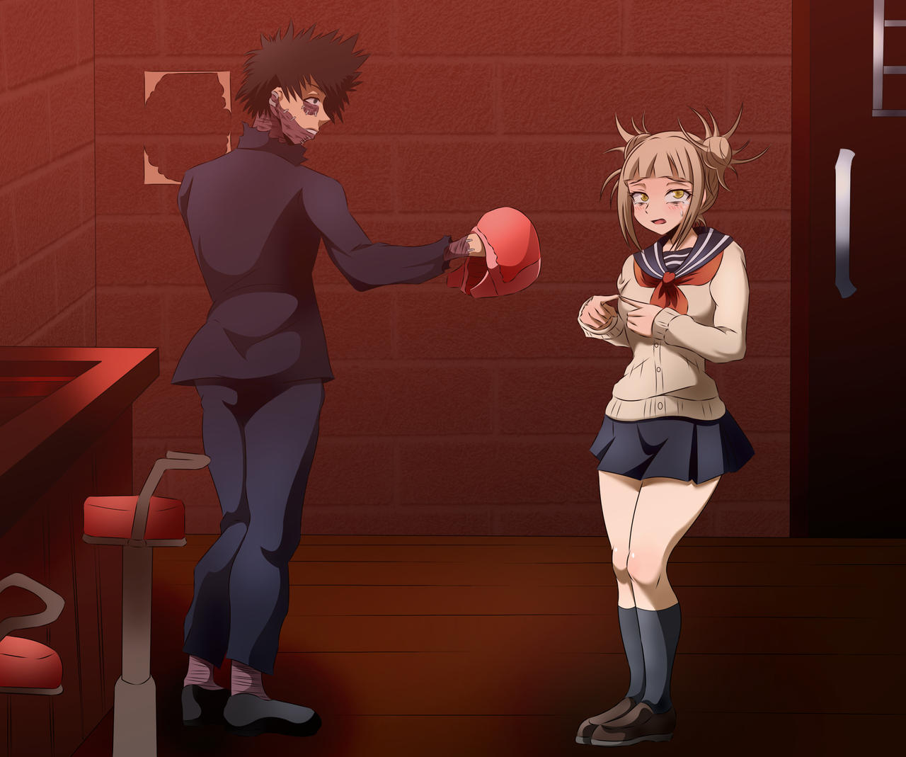 Commission Depreseed Toga Himiko 2