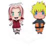 NaruSaku Chibi