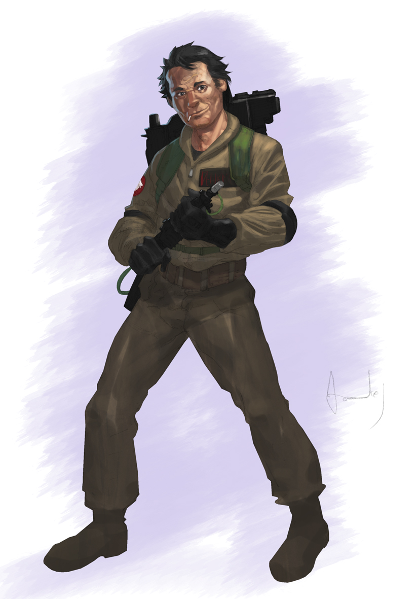 Ghostbuster Venkman color